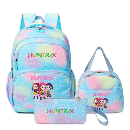 Školní set batohu Huntrix
