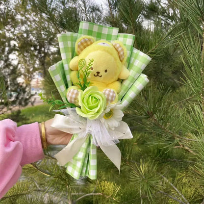 Plyšová kytice Sanrio