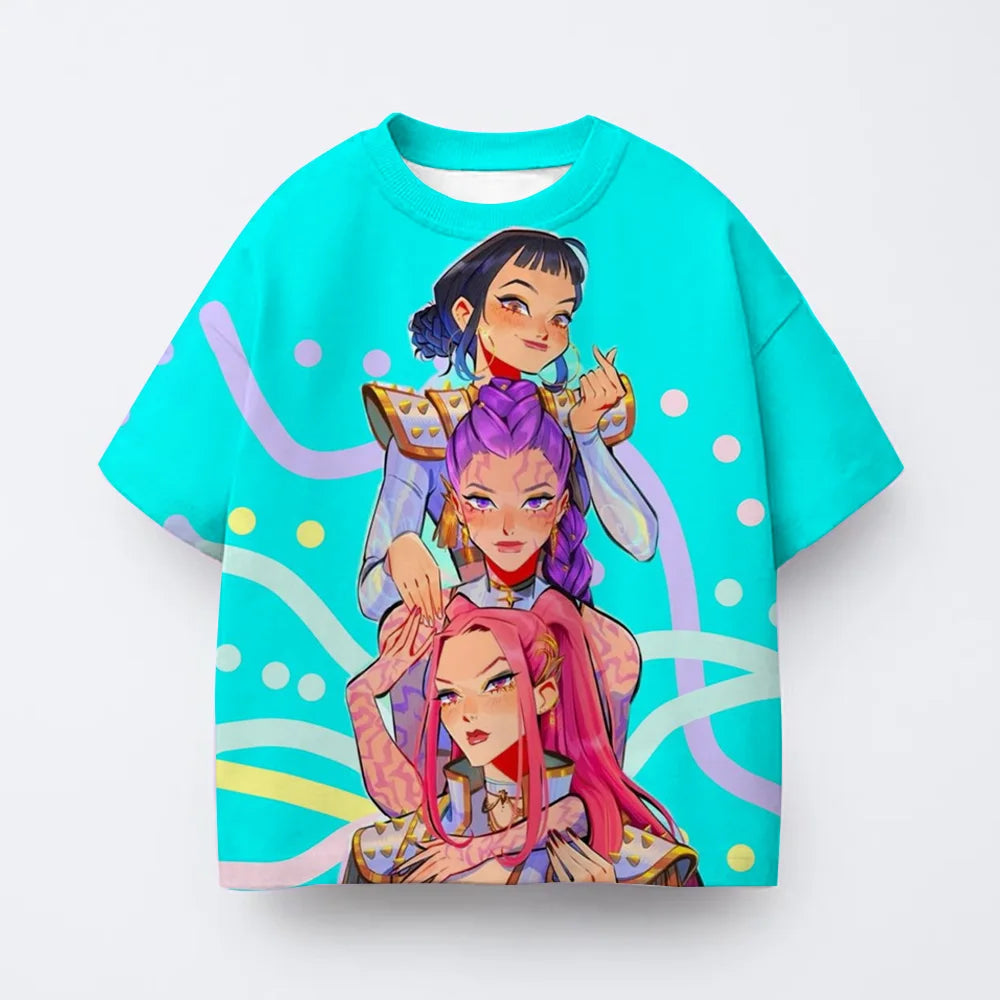 Dívčí triko Demon Hunters