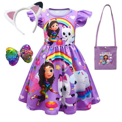 Dívčí šaty a doplňky Gabbys Dollhouse