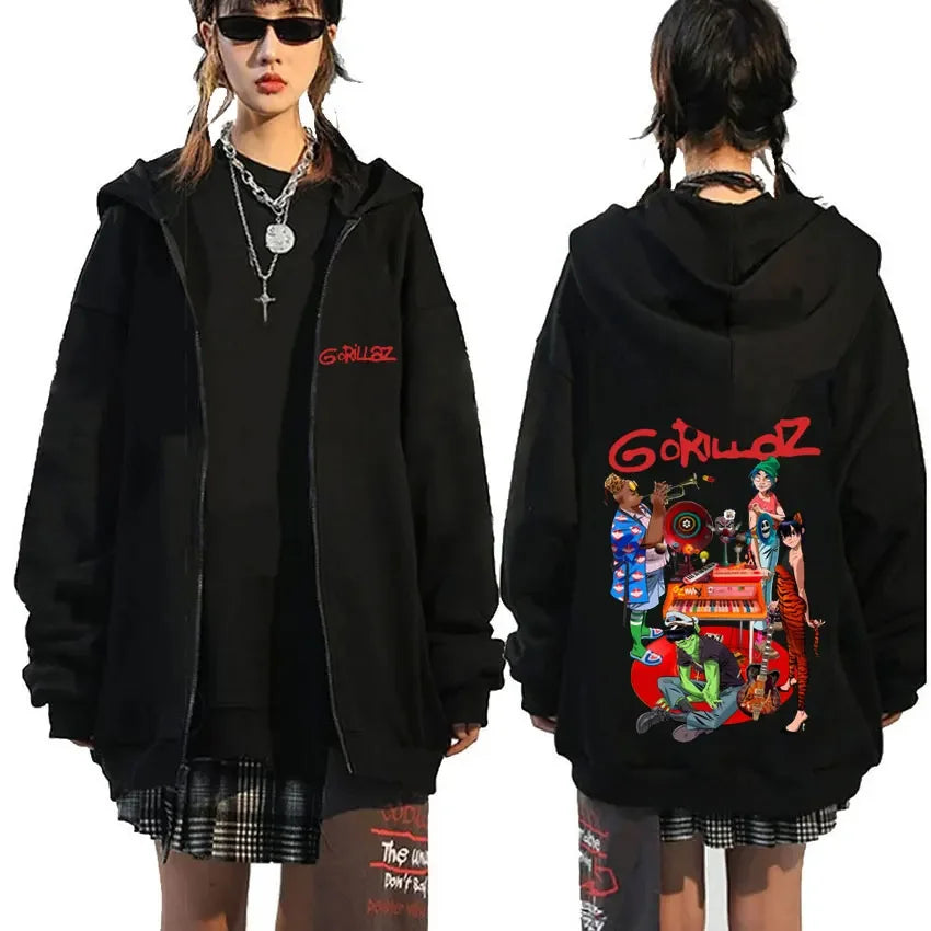 Unisex mikina Gorillaz