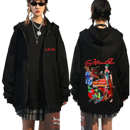 Unisex mikina Gorillaz