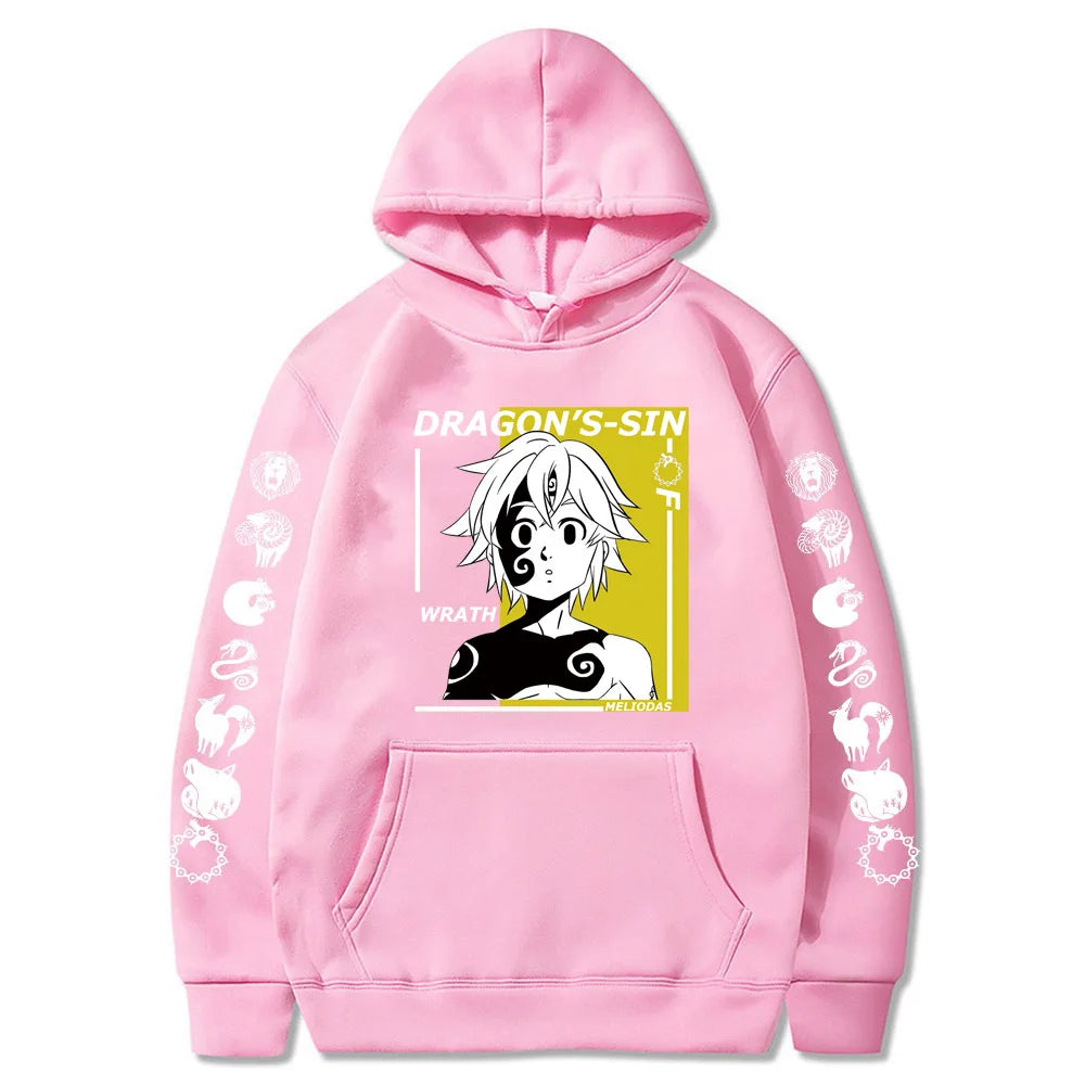 Unisex mikina Dragons sin