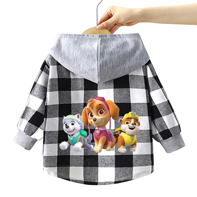 Košile s kapucí Tlapková patrola