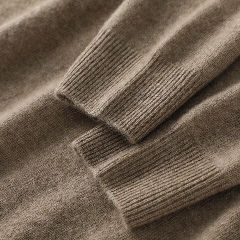 Dámský kašmírový svetr s rolákem