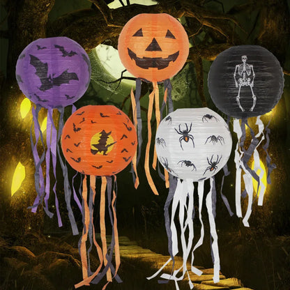 Halloweenské lampiony
