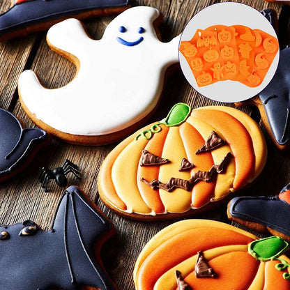 Silikonové formy na Halloween