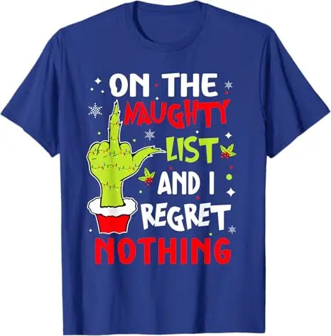 Vánoční triko Grinch s textem