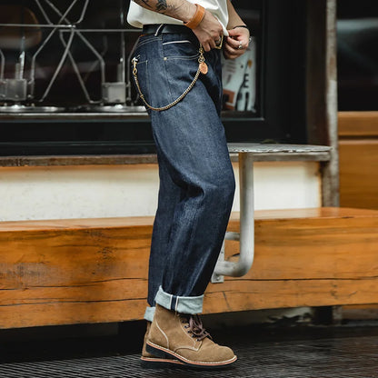 Pánské kvalitní raw džíny