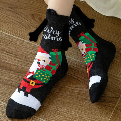 Vánoční ponožky s magnetem