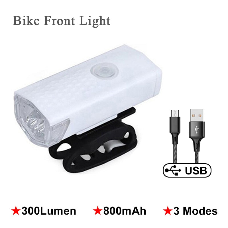 Voděodolné zadní světlo na kolo