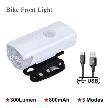 Voděodolné zadní světlo na kolo