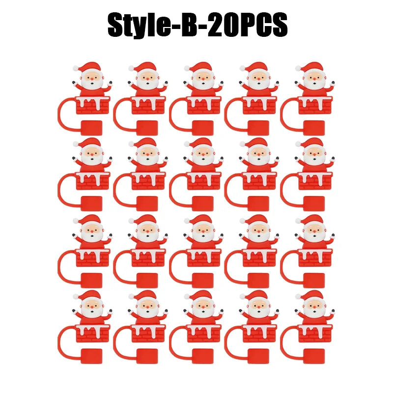 Vánoční ozdoby na Stanley brčka