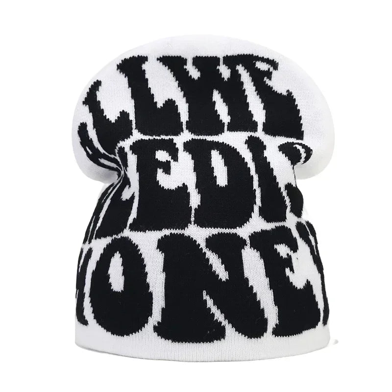 Beanie čepice se vzorem