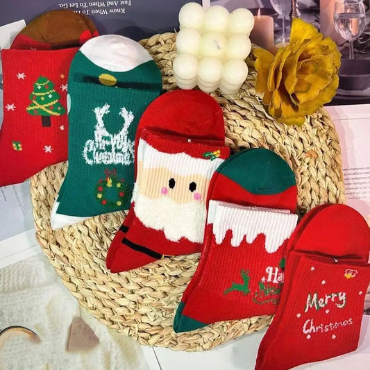 Vánoční ponožky 5 ks