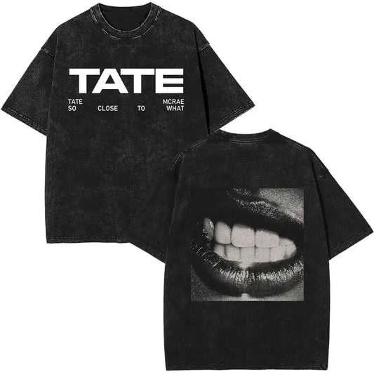 Oversize triko Tate McRae, Rty