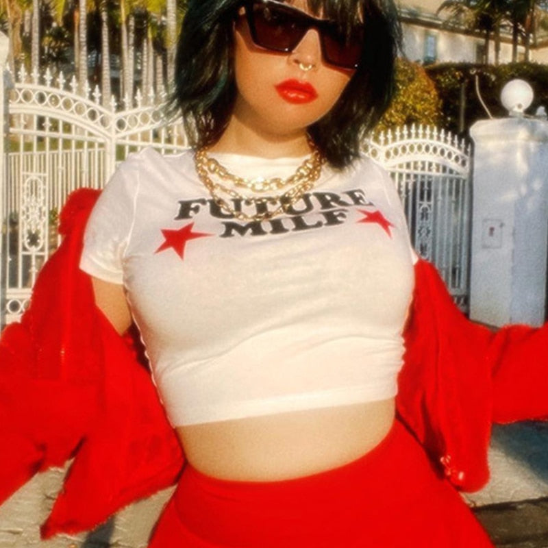 Dámský croptop Future Milf