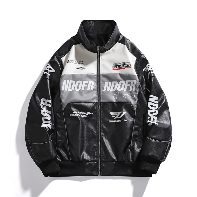 Pánská moto koženková bunda
