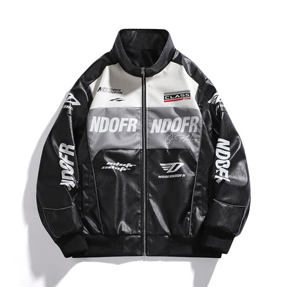 Pánská moto koženková bunda
