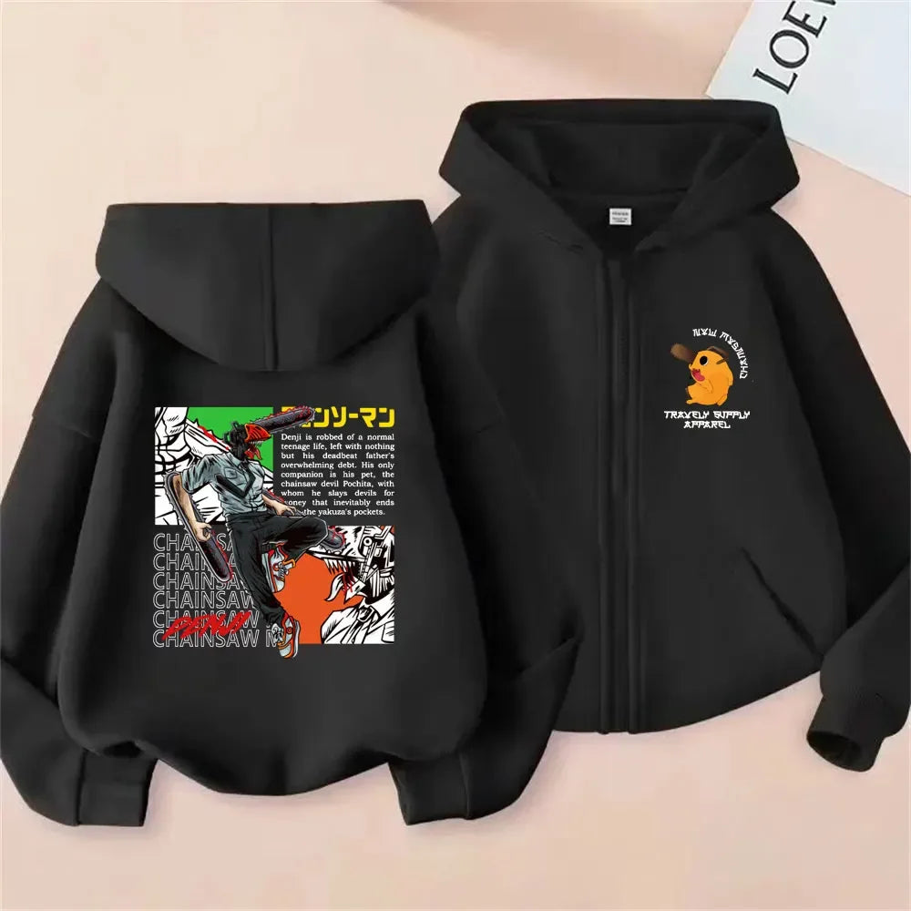 Unisex mikina Anime Chainsaw
