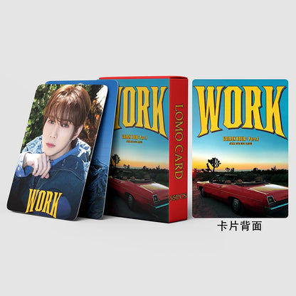 Lomo karty ATEEZ 55 ks