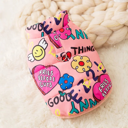 Bunda pro psy s textem