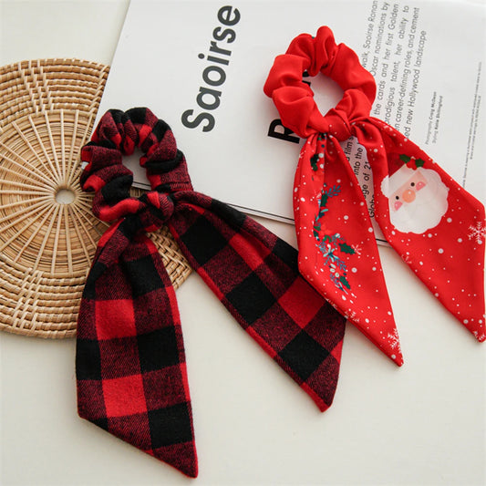 Vánoční scrunchies
