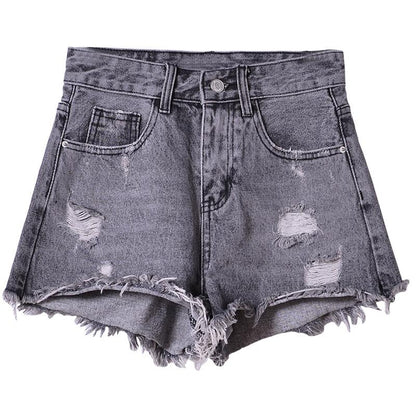 Dámské stylové denim kraťasy