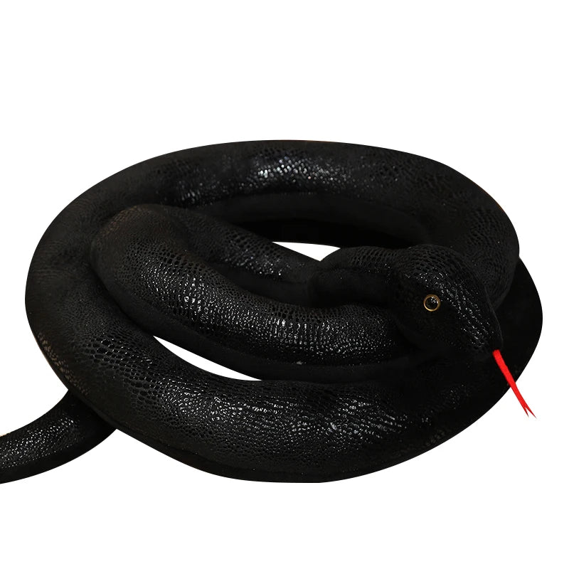 Velký plyšový had