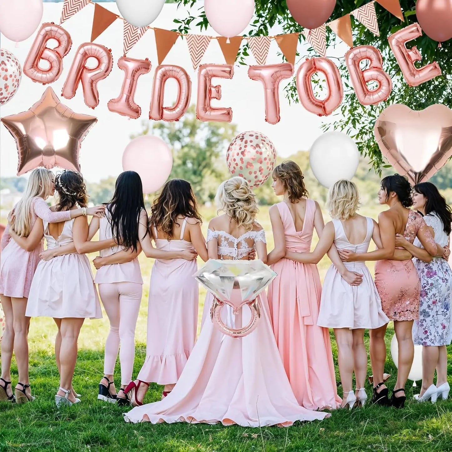 Dekorace na rozlučku Bride to Be