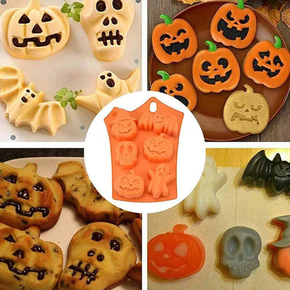 Silikonové formy na Halloween