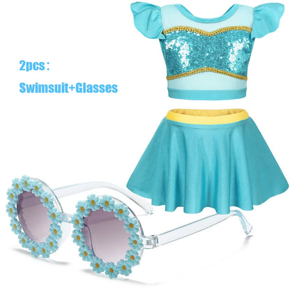 Dívčí princeznovské plavky