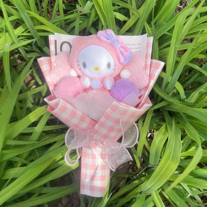 Plyšová kytice Sanrio