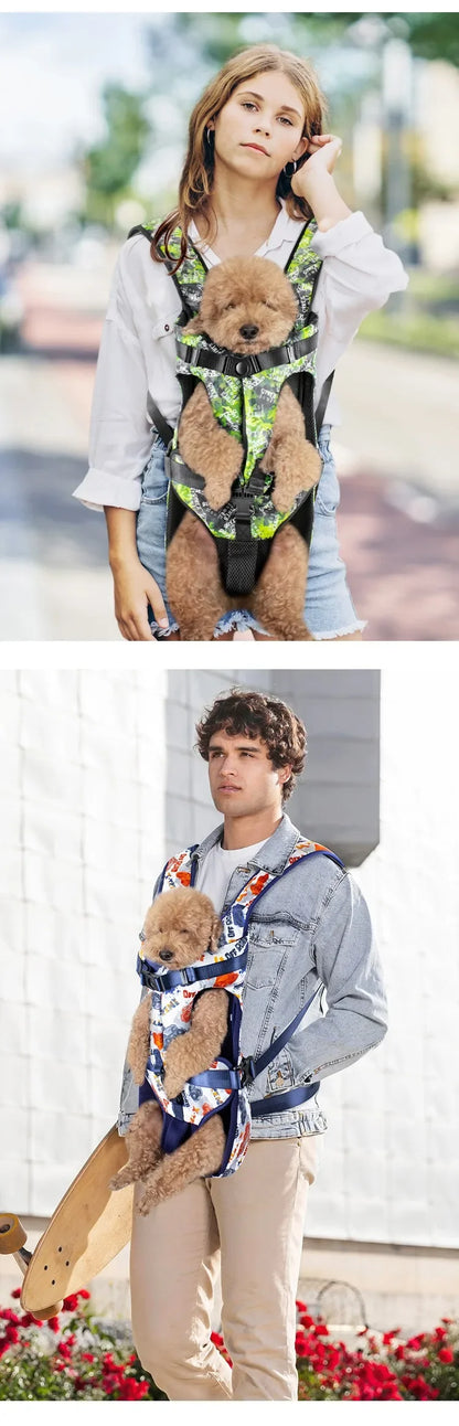 Postroj na přepravu psa