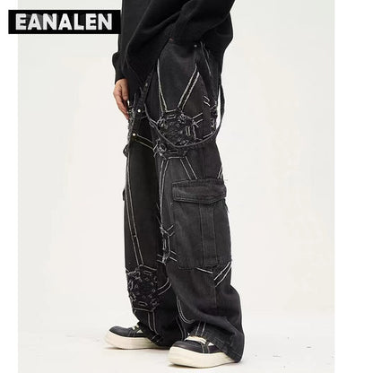 Unisex Y2K volné džíny (Skladem v ČR)