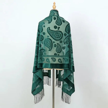 Dámská šál se vzorem