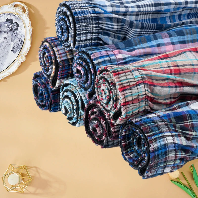 Pánské kostkované trenky