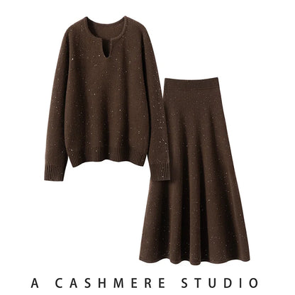 Dámský kašmírový set