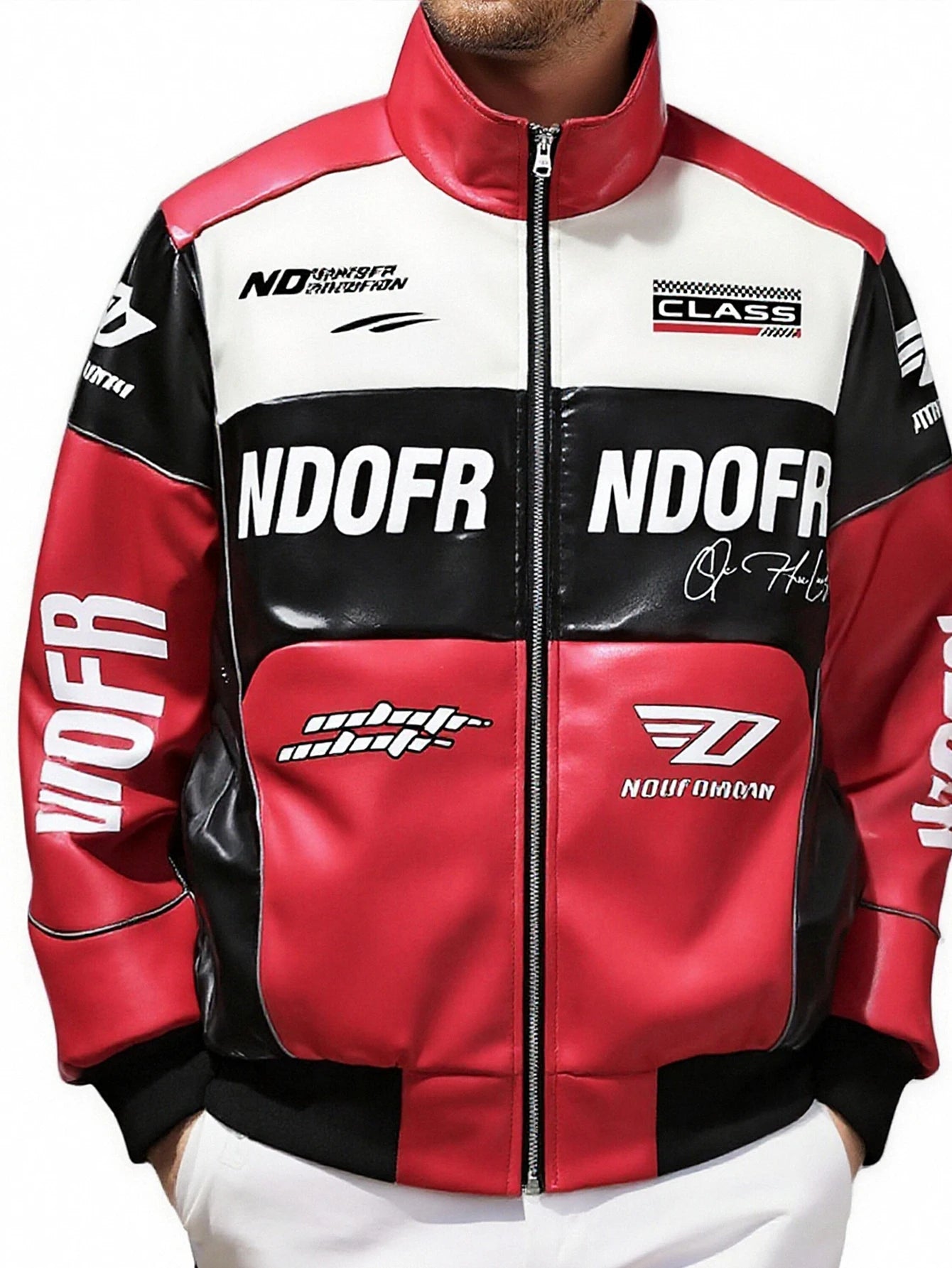 Pánská moto koženková bunda
