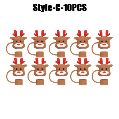 Vánoční ozdoby na Stanley brčka