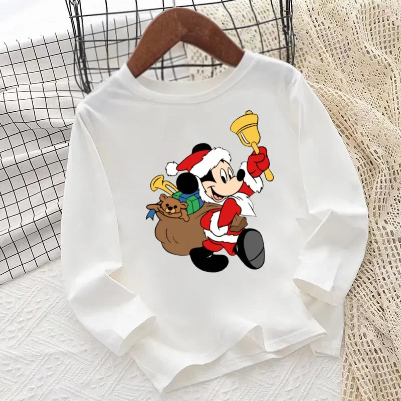 Dětské vánoční triko Mickey