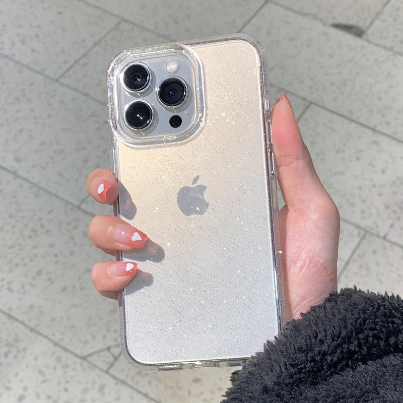 Kryt na IPhone se třpytkami
