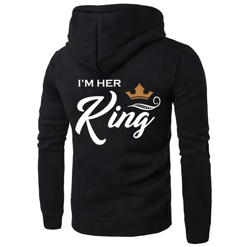 Mikina pro páry King a Queen