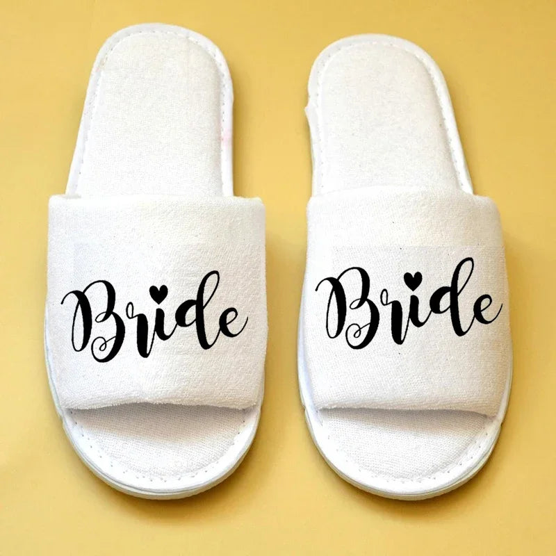 Pantofle Bride a Groom