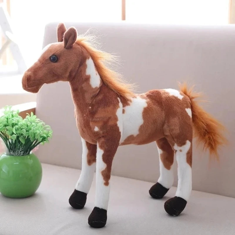 Plyšová hračka kůň 28 cm