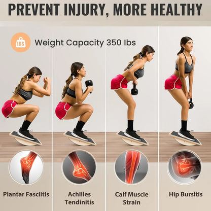 Dřevěná balanční deska