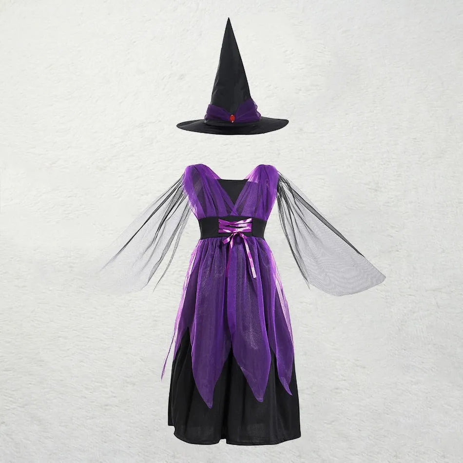 Dívčí kostým na Halloween
