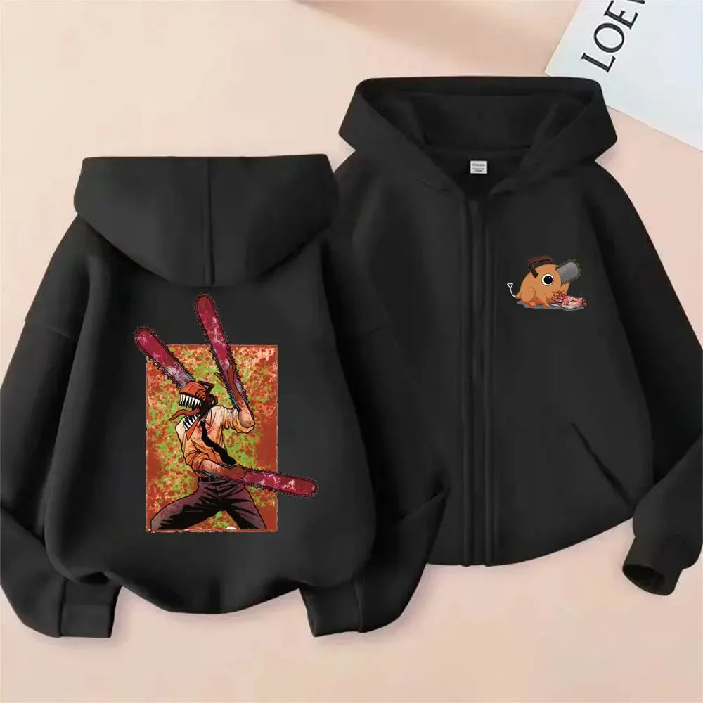 Unisex mikina Anime Chainsaw