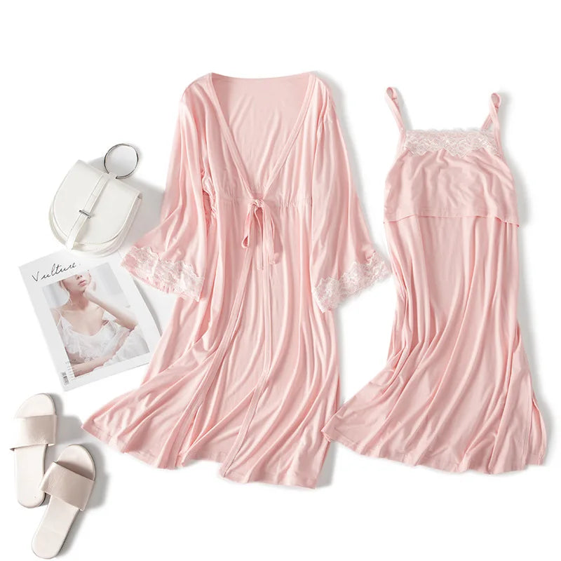 Těhotenský set noční košile