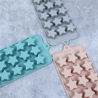 Silikonové formy Hvězdičky
